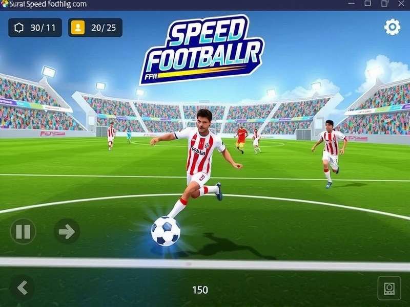 Intense Street Football Action in Surat Surat Speed Footballer Gameplay
